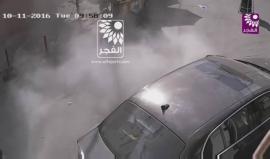 #شاهد | العناية الالهية تنقذ ام وطفلها لحظة إنهيار جزء من مبنى في مدينة طولكرم