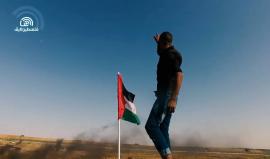 "أضرب والريح تصيح".. مشاهد من المواجهات مع قوات الاحتلال شرق جباليا شمال قطاع #غزة أمس