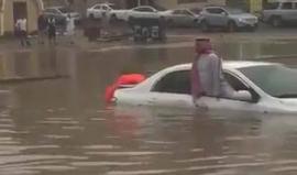 #شاهد فيديو متداول يظهر مقيم فلبيني يهرع لإنقاذ سعودي علق في سيول جدة اليوم، فيما يكتفي عناصر الدفاع المدني بالمشاهدة !