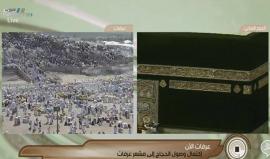 #مباشر الحجاج يصعدون جبل عرفات لأداء الركن الأعظم فى الحج