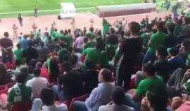 هتافات "جماهير الوحدات" في الأردن للأسرى وفلسطين