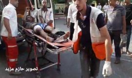 #شاهد | وصول عدد من الاصابات الى مستشفى شهداء الأقصى جراء إعتداء قوات الاحتلال على مسيرة العودة شرق البريج .