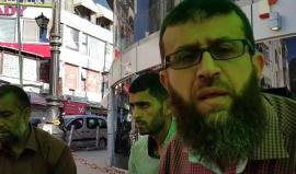 لقاء خاص مع القيادي في حركة الجهاد الاسلامي الشيخ خضر عدنان من خيمة اعتصام الاسرى والمحررين المقطوعة رواتبهم