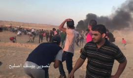 #شاهد الاحتلال الصهيوني يطلق الرصاص المتفجر وقنابل الغاز وهناك إصابات في صفوف المتظاهرين السلميين شرق مدينة #خانيونس .
#جمعة_الخان_الاحمر
تصوير يوسف اصليح