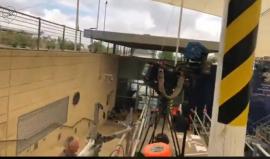 #عاجل #مباشر رصد التجهيزات الاحتفالية لافتتاح السفارة الأمريكية في القدس المحتلة غدا، بعد إعلانها من قبل ترامب عاصمة للكيان الصهيونية . 
#القدس_عاصمة_فلسطين