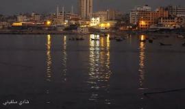 #شاهد الغروب اليوم على ميناء غزة وانتهاء يوم آخر من الحصار الإسرائيلي وعقوبات السلطة. 
تصوير شادي سلفيتي
