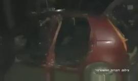 سيارة الشهيد  خالد أحمد اخليل "23 عاماً" والذي ارتقى مساء اليوم برصاص قوات الاحتلال قرب مقبرة بيت أمر شمال الخليل بعد تنفيذه عملية دهس أصيب فيها 3 جنود .