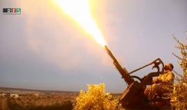 بما يتوفر له من إمكانيات .. الجيش السوري الحر يتصدّى للطيران الروسي الحربي في سماء ريف #إدلب