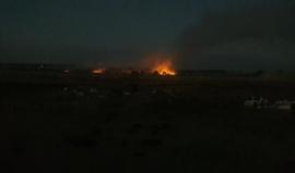 #مباشر
حرائق كبيرة تشتعل شرق المحافظة  الوسطى في أراضينا المحتلة