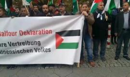 #بث_مباشر للوقفة التي تنظمها المؤسسات والجمعيات الفلسطينية والعربية أمام السفارة البريطانية في العاصمة الألمانية برلين في ذكرى مئوية وعد بلفور المشؤوم
#Balfour100