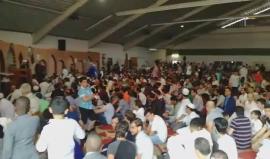 #شاهد | صلاة #عيد_الفطر في مدينة ساربروكن الالمانية .