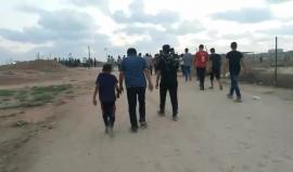 #مباشر من الحدود الشرقية لمدينة غزة
بث/ عبد الرحمن الربعي