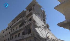 #شاهد | تقرير يرصد خروج مشفى كفر حمرة الوحيد عن الخدمة نهائياً بسبب الغارات الجوية المكثفة ليلة أمس، وبذلك يصبح ريف #حلب الشمالي الغربي بدون أي مشفى.
(وكالة ثقة)