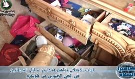 #شاهد قوات الاحتلال تعيث في بيوت الفلسطينيين خرابًا في الحي الجنوبي بـ طولكرم