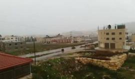 الأجواء الماطرة في نابلس صباح اليوم بعدسة أمين أبو وردة