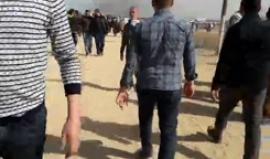 #بث_مباشر من شرق مدينة غزة والمواجهات المندلعة في جمعة الكوشوك