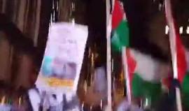 مسيرة مناهضة لاجتماع نتنياهو وترامب متوجهة لبيت ترامب في نيويورك.