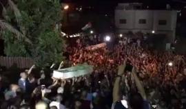 #شاهد جانب من تشييع جثامين شهداء آل جبارين في أم الفحم فجر اليوم.
تصوير: تامر خليفة