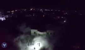 #شاهد لحظة تفجير الاحتلال منزل الشهيد الفلسطيني محمد طرايرة في بلدة بني نعيم شرقي الخليل