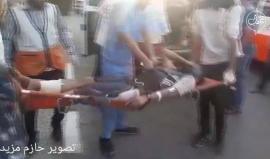 #عاجل توالي وصول الإصابات برصاص الاحتلال من منطقة شرق البريج وسط قطاع غزة.
تصوير: حازم مزيد