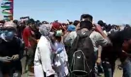 شرق خانيونس الأن 
#مليونية_العودة