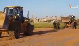 #فيديو بدء التحضيرات لمسيرة العودة الكبرى التي ستنطلق نهاية الشهر الحالي صوب المناطق الحدودية لغزة