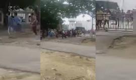 #شاهد هروب جماعي لأكثر من 200 سجين من أحد السجون فى جزيرة سومطرة الأندونيسية