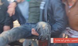 #شاهد إصابات خلال مواجهات على السياج الفاصل بين الشبان وقوات الاحتلال شرق رفح جنوب قطاع غزة. 
تصوير رشدي أبو عاذرة