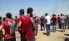 شرق خانيونس الأن 
#مليونية_العودة