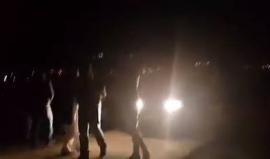 صوت الشهيد بهاء عليان منفذ عملية الحافلة في القدس المحتلة اليوم، أثناء هتافه بسبب وصول جثمان الشهيدين غسان وعدي أبو جمل