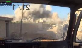 #سوريا: قصف جوي بالقرب من فريق الدفاع المدينة في بلدة #جيان بريف #حلب
تصوير: عبيدة الحياني