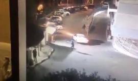 #شاهد لحظة إطلاق النار على حارس أمن في المستشفي الفرنساوي بمدينة الناصرة في الداخل المحتل