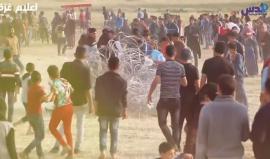 #شاهد استمرار فعاليات الأسبوع الرابع من #مسيرة_العودة_الكبرى في قطاع غزة ..