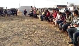 جلسة مديح نبوي شرق مدينة غزة