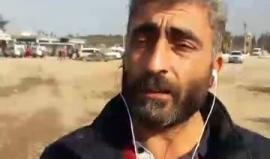 علي قرنفل مدير النقل في محافظة حلب الحرة يتحدث عن معاناة المهجرين من حلب إلى ريفها الغربي
تصوير لؤي بركات