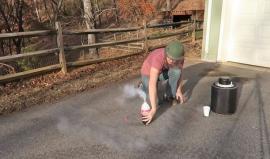 #شاهد صاروخ الكوكاكولا عند اضافة النيتروجين السائل