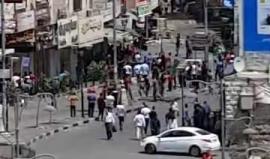 #شاهد #مباشر مسيرات في الخليل نصرة للمسجد الأقصى المبارك .