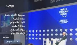 #شاهد سوريا الأكثر حاجة للإعمار على قائمة البنك الدولي
الهيئة السورية للإعلام