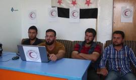 #شاهد الهلال الأحمر السوري الحر ... يفتتح مركزه الأول