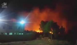 #شاهد .. الحرائق تصل منطقة زيمر بالداخل المحتل عام 48 .