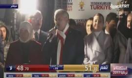 #يلدريم:الحمد والشكر لله تعالى وأدعوه أن تكون نتيجة فوزالاستفتاء الشعبي خير على شعبنا وأمتنا 
#استفتاء_تركيا
#EvetZaferMilletindir