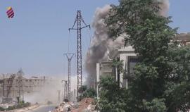 #شاهد .. جولة صباح اليوم على طريق "الكاستيلو" المنفذ الوحيد لمدينة #حلب والذي تدور حوله معارك عنيفة تحاول قوات النظام خلالها الوصول إليه لتحاصر حلب.

مؤسسة البراق