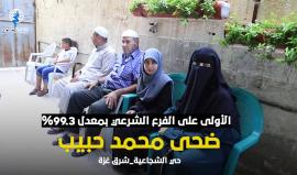 #شاهد | الأولى على الفرع الشرعي بمعدل 99.3%، الطالبة: ضحى حبيب من الشجاعية شرق غزة

تصوير ومونتاج: أحمد الشيخ خليل