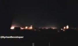 #شاهد : قصف مرعب على بلدة أورم الكبرى في ريف حلب الغربي