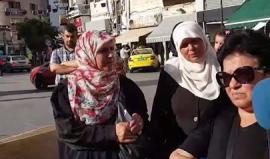 كلمة احدى زوجات الاسرى المعاد اعتقالهم والمقطوعة رواتبهم اثناء الوقفة التضامنية اليوم في خيمة الاعتصام