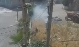 #شاهد | من مواجهات مستمرة مع قوات الاحتلال في بيت أمر شمال الخليل . 

تصوير محمد عياد