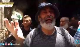 #شاهد فيديو مؤثر لمسن مقدسي يبكي المسجد الأقصى بحرقة.