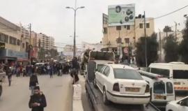 #مباشر مواجهات على حاجز قلنديا شمال القدس مع بدء وصول المسيرة المركزية من رام الله.
