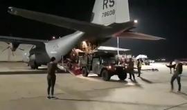 #شاهد هبوط قوات أمريكية جديدة في مطار بن غوريون للمشاركة في المناورات العسكرية مع جيش الاحتلال غداً