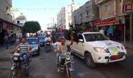 #شاهد
من استقبال الأسير القسامي المحرر محمد عبد القادر البشيتي من محافظة رفح أمضى (12) عاماً في سجون الاحتلال